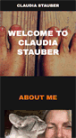 Mobile Screenshot of claudiastauber.com